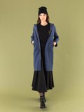 hooded overcoat with zip in merino wool_11