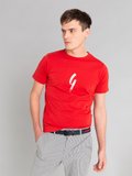 red short sleeves irony coulos t-shirt_12