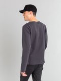 charcoal long sleeves Roulotte t-shirt_14