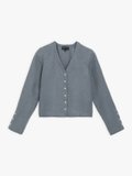 grey blue linen snap jacket_1