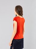 orange short sleeves Australie t-shirt_13