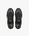 black suede and grained leather Alix sneakers_3