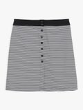 black striped New Snaps skirt_1