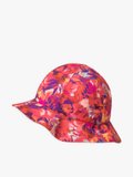 red floral print Moana hat_1