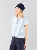 pastel blue and off white striped Brando Zip t-shirt_13