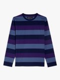 Coulos purple and blue striped long-sleeve t-shirt_1