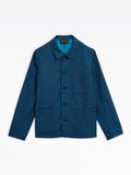 blue and turquoise woven Armand jacket_1