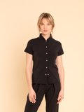 black violaine shirt with glittery press studs_11