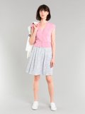 blue and off white jersey cerise skirt with floral print_11