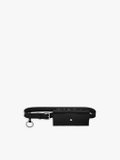 Yuka black leather belt with removable pouch_1