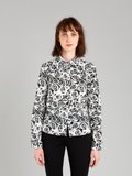 white and black shirt with roses print_14