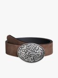 brown leather Camila belt_1