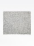 light grey cashmere Mya short scarf_1