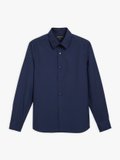 blue cotton poplin Toto shirt_1