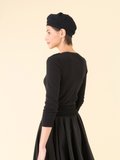 black 3/4-length sleeves Badiane jumper_13