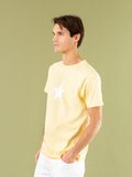 yellow short sleeves Brando star t-shirt_13