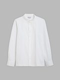 white jersey Pianiste shirt with breastplate_1