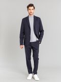 navy blue wool Domino jacket_12
