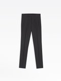 black Lucky slim trousers_1