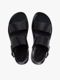black leather Bashir sandals_3
