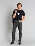 black short sleeves Coulos star t-shirt_12