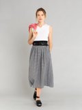 black and white gingham cotton crepe eloÃ¯sa skirt_11