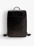 black leather Marceau backpack_1