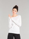 white extra-long sleeves Ultra t-shirt_11