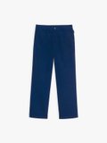 dark blue washed cotton Mary trousers_1