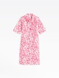 pink eden dress with roses print_1