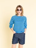 royal blue and turquoise striped carrelet t-shirt_13