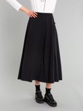 black jersey Milane long skirt_12