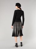 black and white knit and mesh boop skirt_13