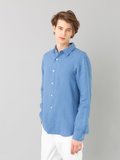 Persian blue linen Andy shirt_13