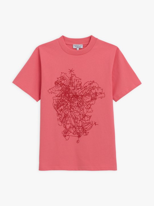 pink Rostarr artist unisex Christof t-shirt_1