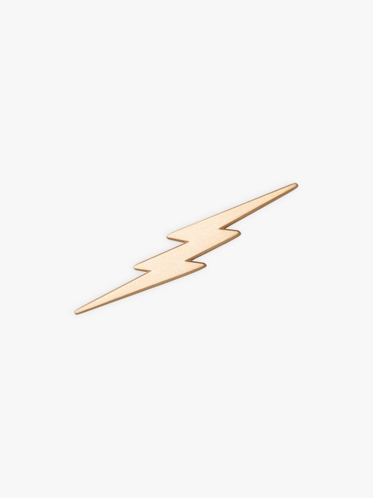 golden Lightning bolt pin_1