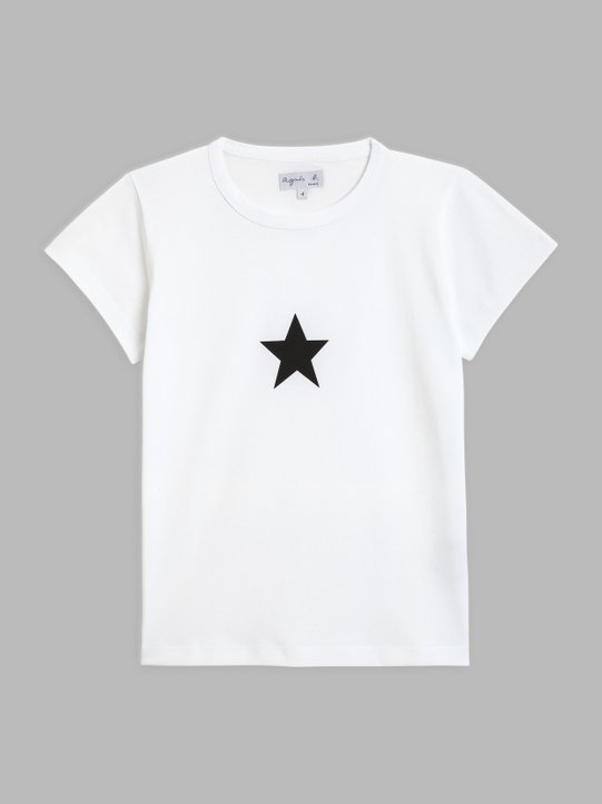 white short sleeves Brando star t-shirt_1