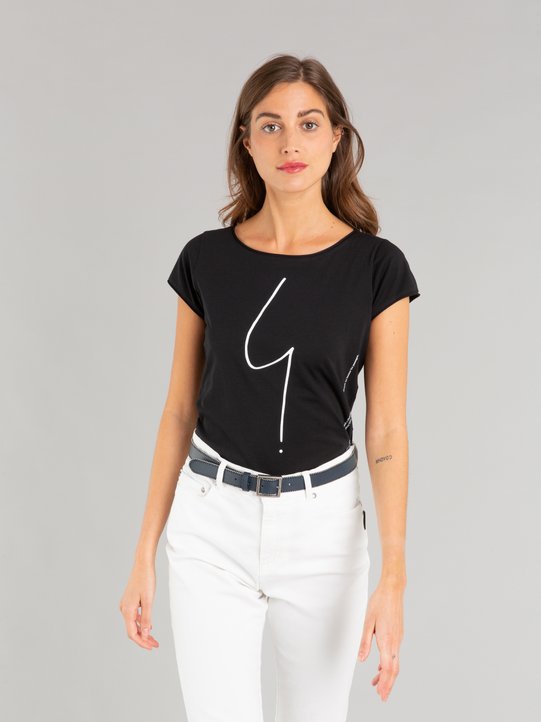 black short sleeves Australie "irony" t-shirt_11