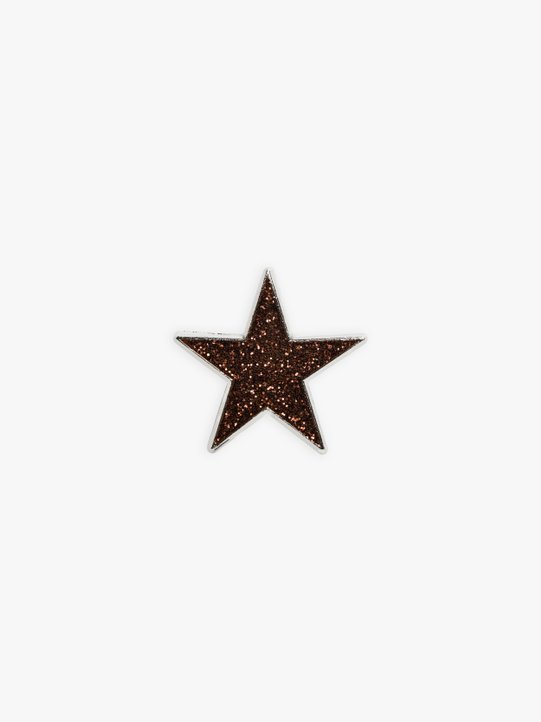 pin's Estrella pailleté bordeaux_1