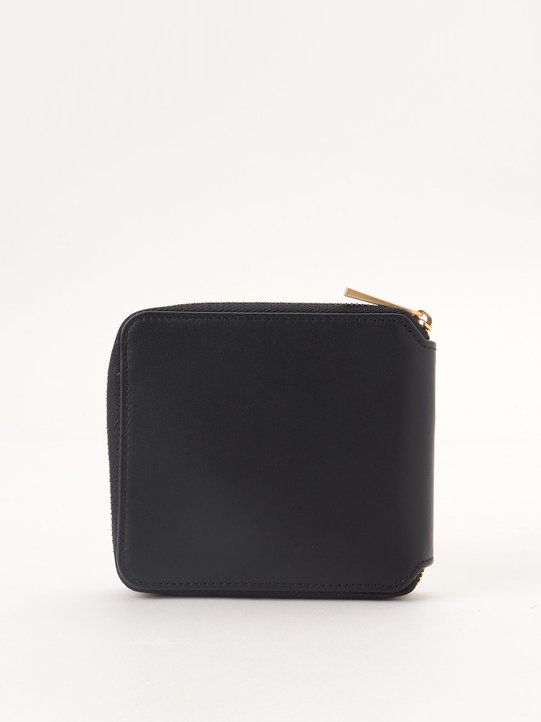 black leather Annissa pouch