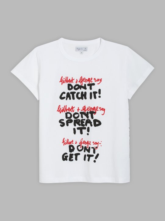 Gilbert & George women t-shirt for AP-HP Foundation_1
