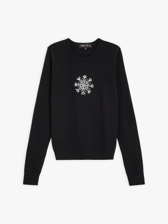 black Hope jumper with Rafael Gray embroidery_1
