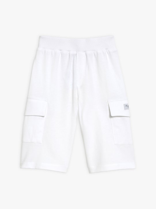 white jersey bermuda shorts_1