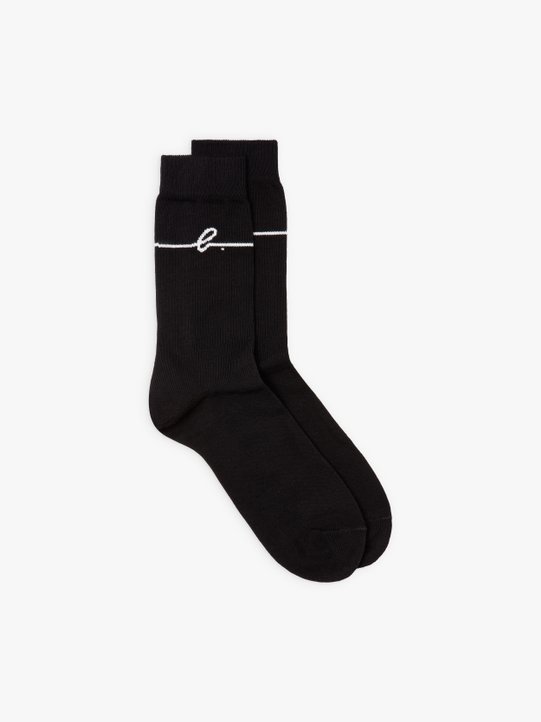 black "b." logo socks_1