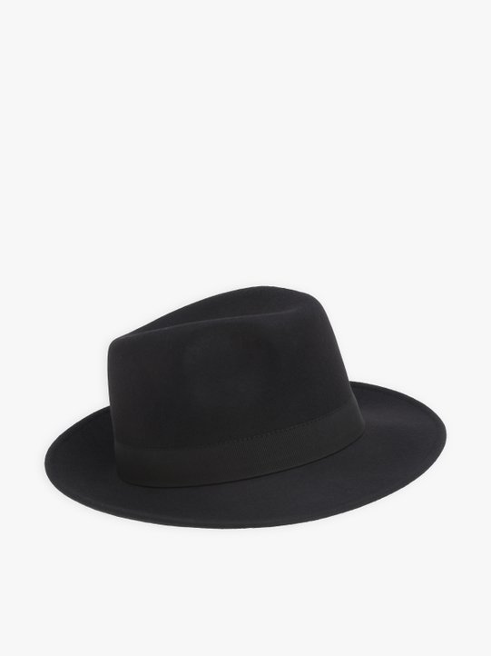 black felt Gianni hat_1