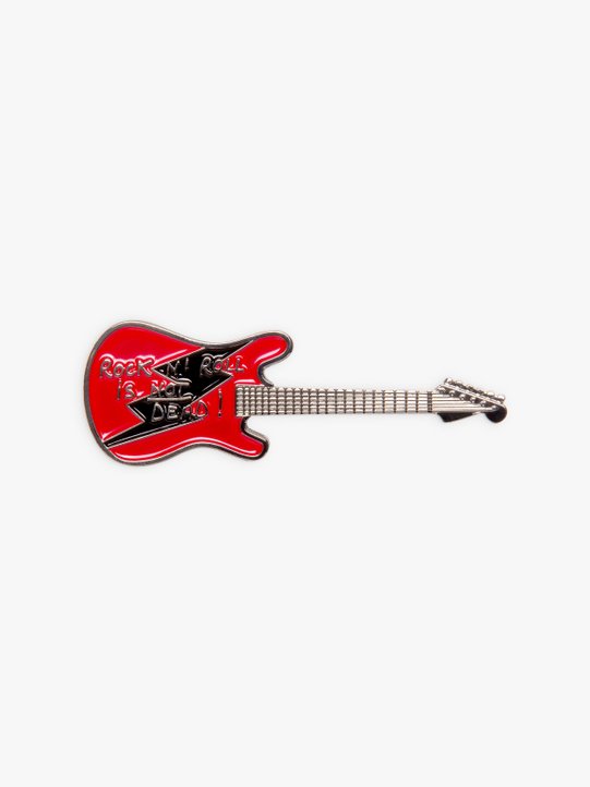 red Guitar brooch_1