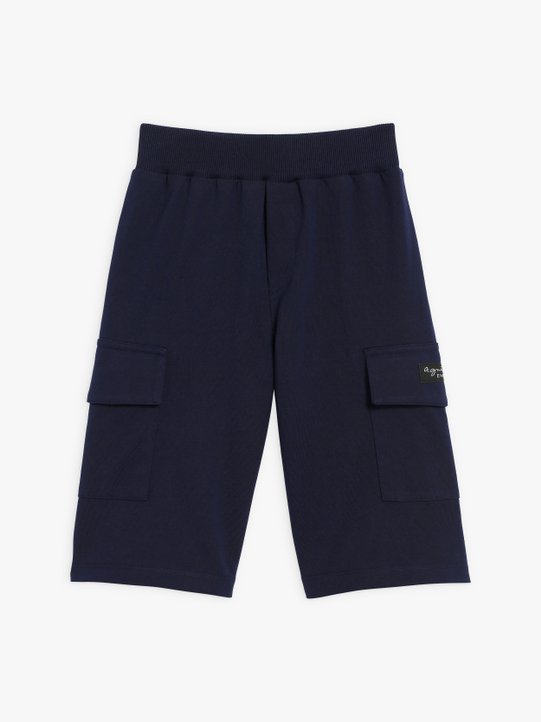 navy blue jersey bermuda shorts_1