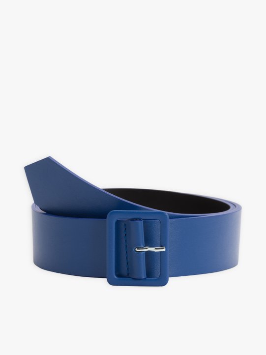 discount 75% Navy Blue Single WOMEN FASHION Accessories Belt Navy Blue GS belt 