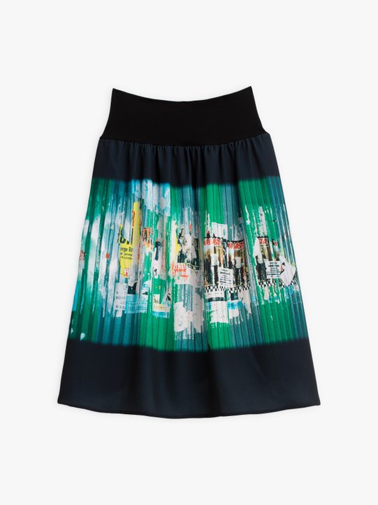 "Palissade" printed skirt_1