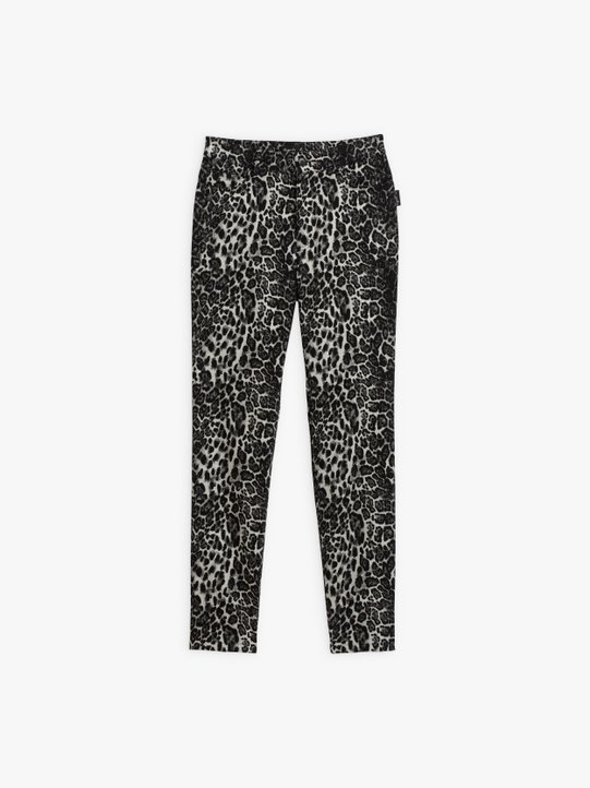stretch panther-print Misfits jeans_1